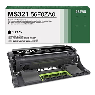 Časově Omezené Lexmark originální válec 56F0ZA0, black, 60000str., Lexmark B2338DW,B2442dw,B2546dn,B2546dw,B2650DN,B2650dw