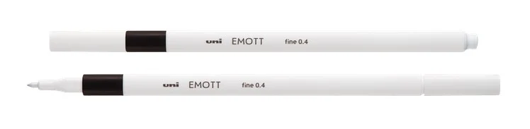 Liner Uni Emott - 0,4 mm, černý Zlevněný