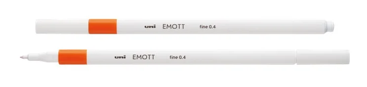 Liner Uni Emott - 0,4 mm, oranžový Levný