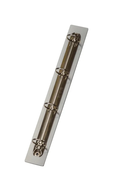 Magnetická čtyřkroužková lišta na dokumenty Tarifold - 40x320 mm, stříbrná - DOPRODEJ Cenově Výhodný