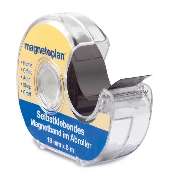 Magnetická lepící páska Magnetoplan - 19 mm x 5 m, černá Vrácení Zdarma
