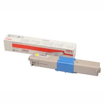 OKI originální toner 46508713, yellow, 1500str., OKI C332, MC363 Originální