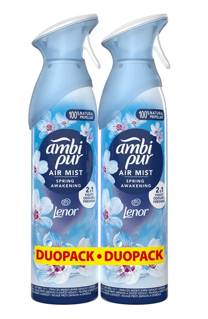 Originální Osvěžovač vzduchu Ambi Pur Air - sprej, lenor spring awakening, 2x185 ml