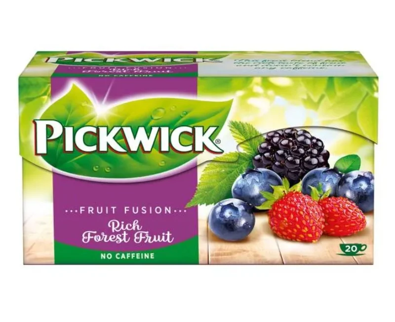Ovocný čaj Pickwick Fruit Fusion - lesní ovoce, 20 sáčků Tovární Cena