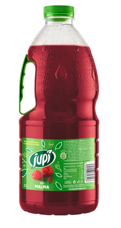 Akční Nabídka Ovocný sirup Jupí - malina, 3 l