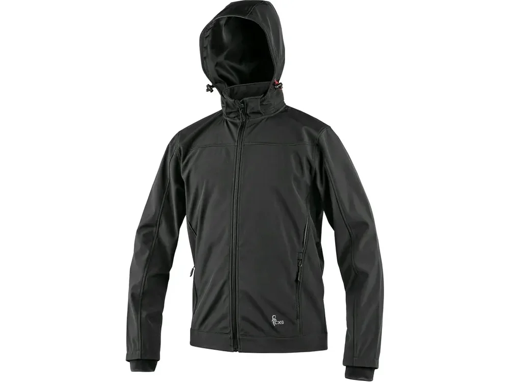 CXS bunda LAVAL, pánská, softshell černá vel. L Sleva