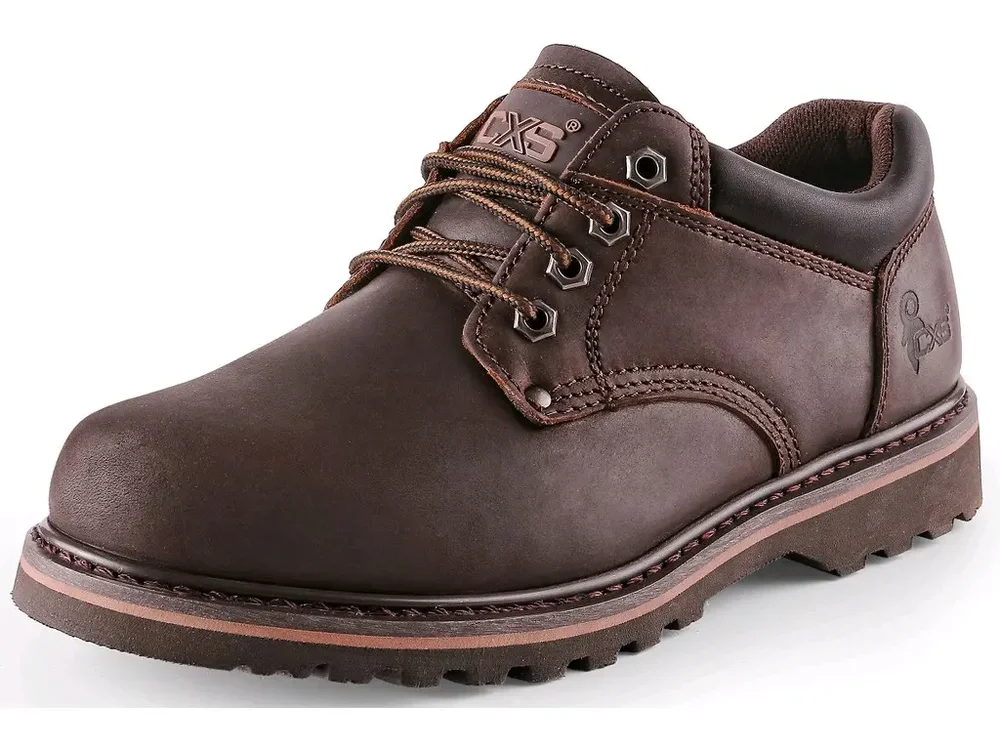 CXS obuv polobotka ROAD MADISON, kožená, hnědá vel. 42 Cenově Výhodný