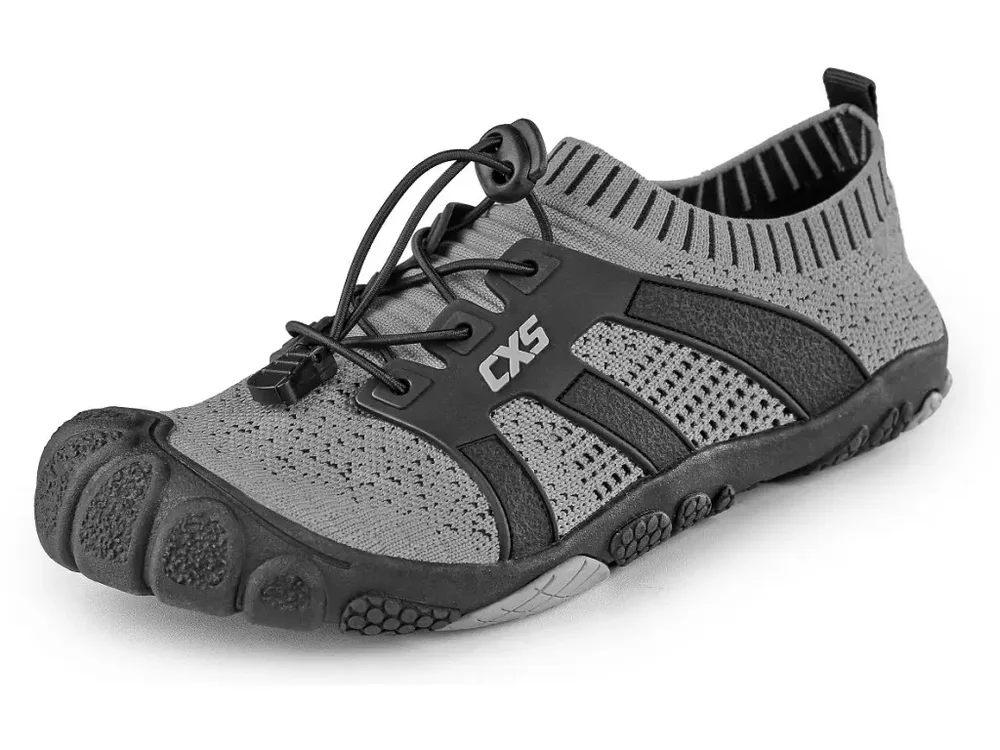 Expresní Doručení CXS obuv PURESTEP, barefoot, šedo-černá vel. 44