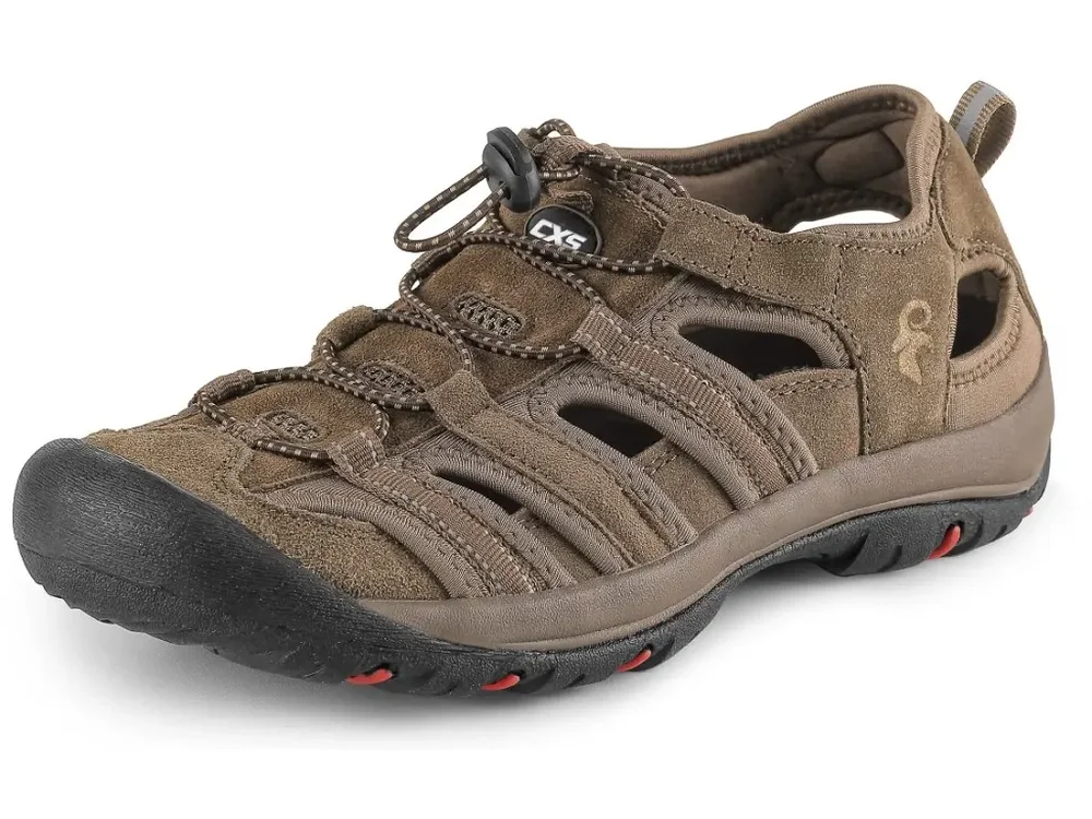 Finální Výprodej CXS obuv sandál SAHARA, kožený, hnědý vel. 41