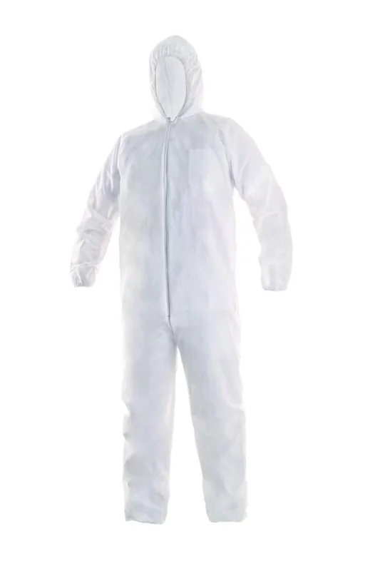 CXS overal jednorázový s kapucí,bílý vel. XL Časově Omezené