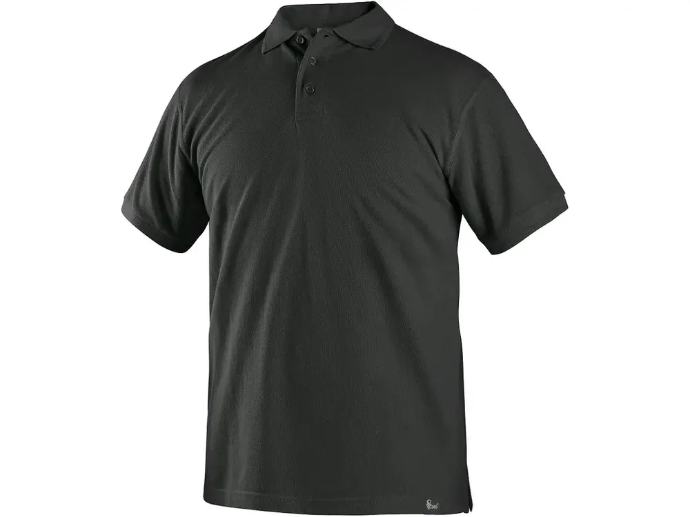 CXS polokošile MICHAEL, pánská, krátký rukáv, černá vel. 3XL Poslední Šance