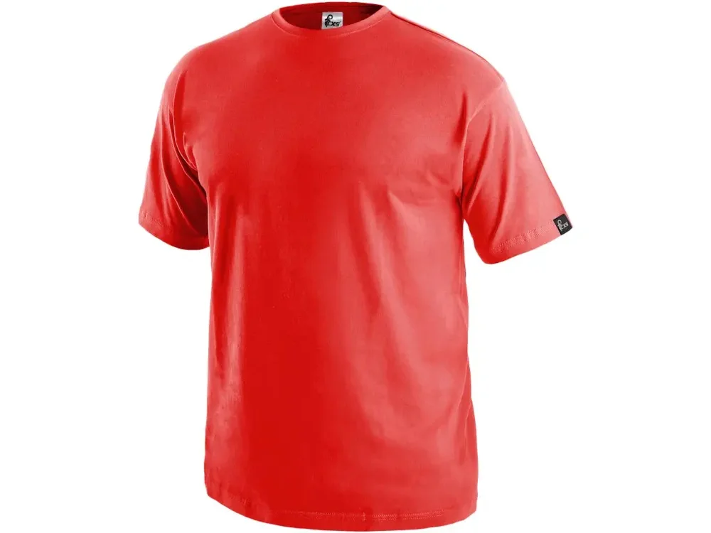 CXS tričko DANIEL, červené, barva 250 vel. 2XL Ihned K Objednání