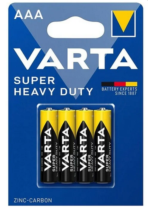Dokud Zásoby Vydrží Baterie Varta standardmikro AAA 1,5 V4 ks 2003