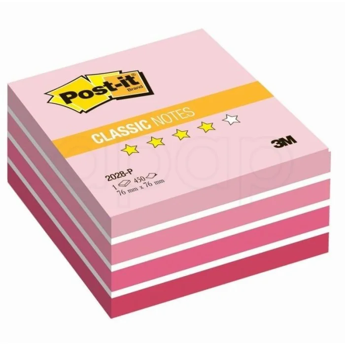 Omezená Nabídka Bloček samolepicí 3M76x76mm450 listůPost-Itrůžový2028-P