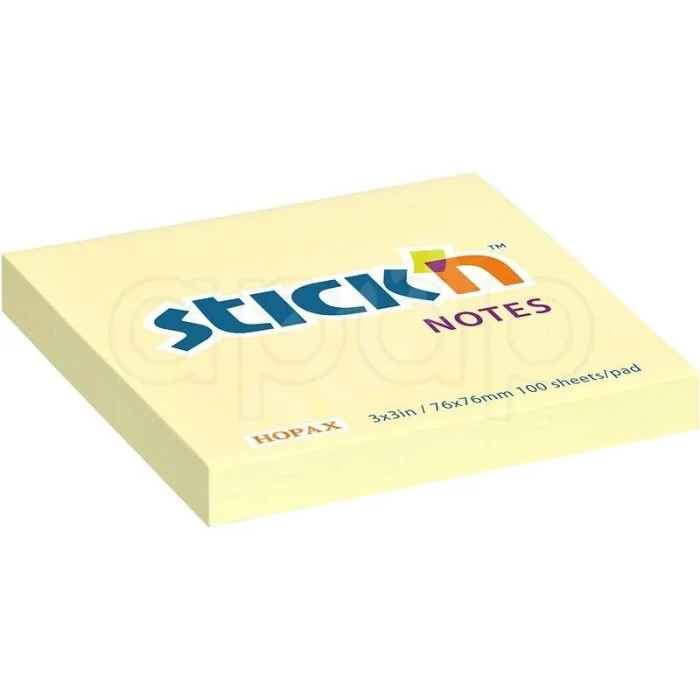 Bloček samolepicí Hopax76x76mm100 listů 21007 Top Prodej