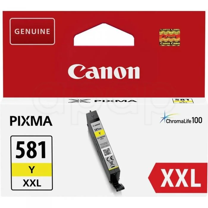 Víkendová Akce Cartridge Canon CLI581XXL originál žlutá 11,7ml