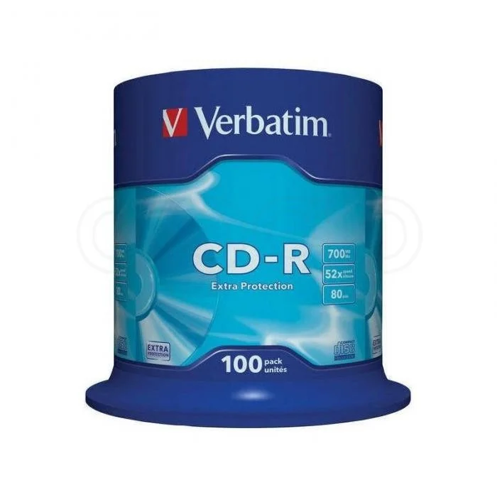CD-R Verbatimextra save100 ks cakebox Pouze Dnes