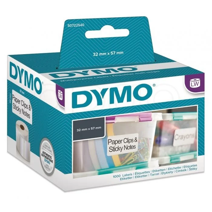 Aktuální Dymo štítky pro termální tisk57x32