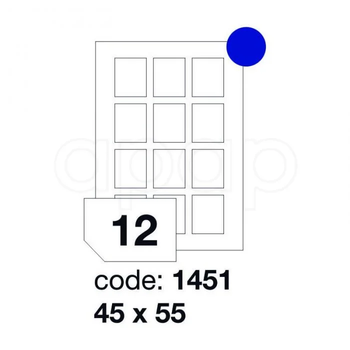 Etikety A445x55mm100 listů 12 etiket 1451 Kup Teď