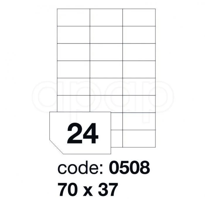Etikety A470x 37mm 100 listů 24 etiket 0508 Časově Omezené