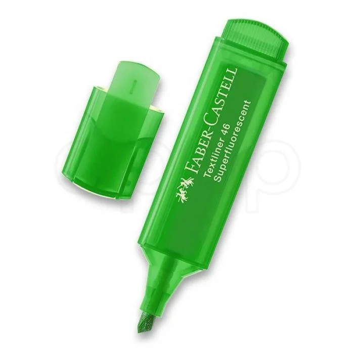 Faber-Castell zvýrazňovač zelený Aktuální