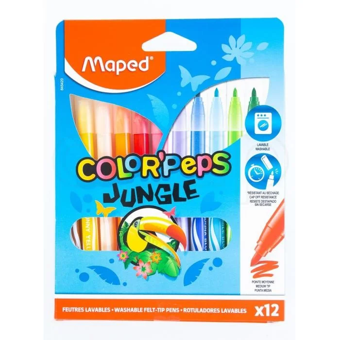 Fixy Maped Jungle12 barev Super Cena