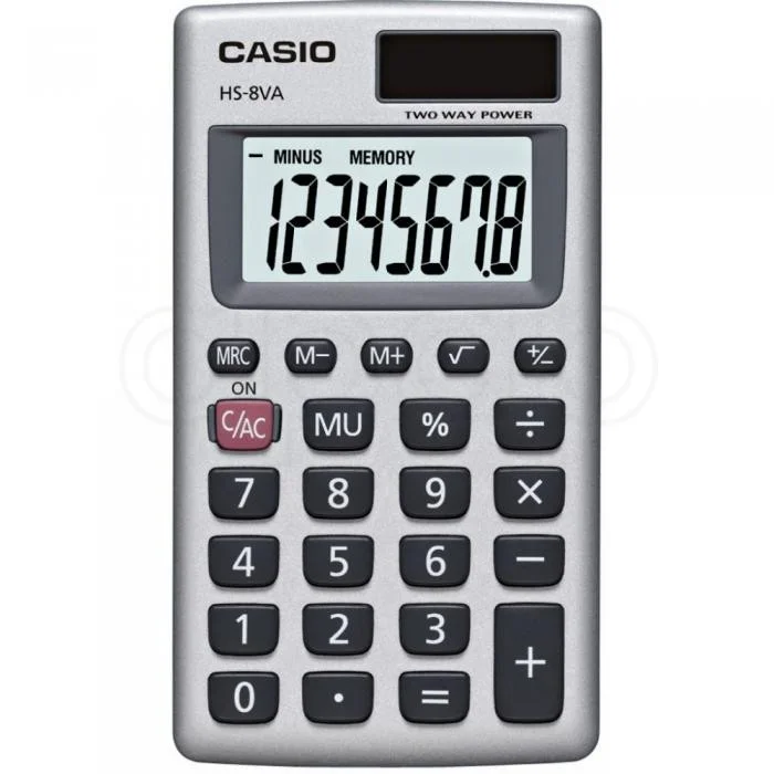 Aktuální Kalkulačka Casio HS-8 VA-s