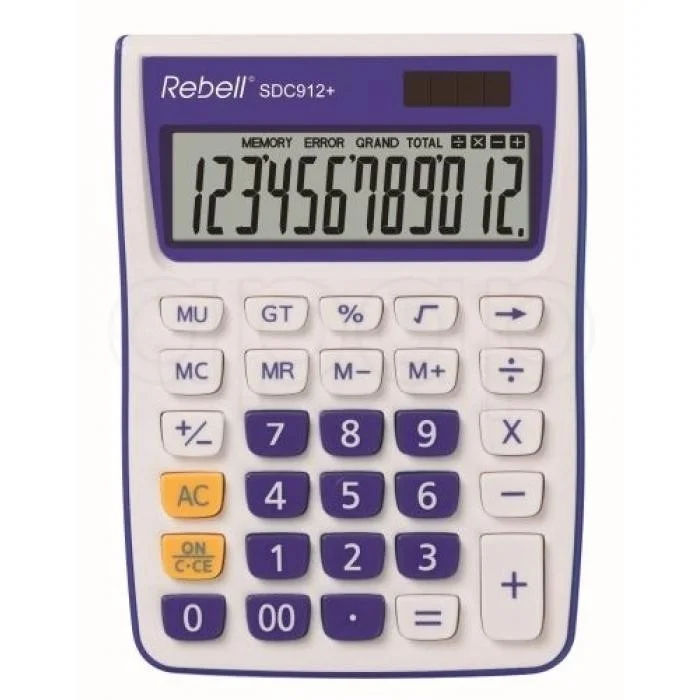Přímo Od Výrobce Kalkulačka Rebell SDC912+fialová