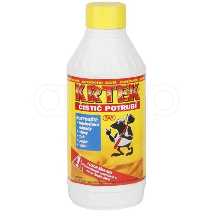Krtek čistič potrubí900g Značkový