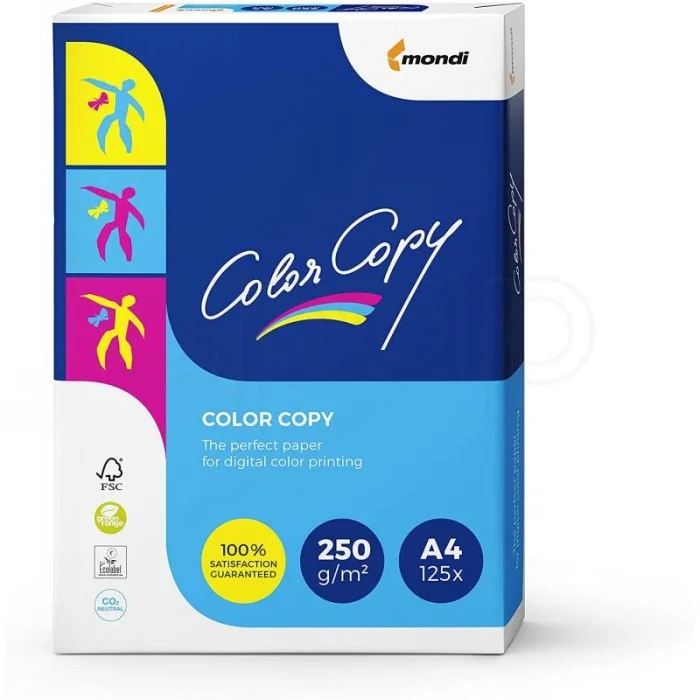 Vrácení Zdarma Papír xerografickýA4Colorcopy250g125listů