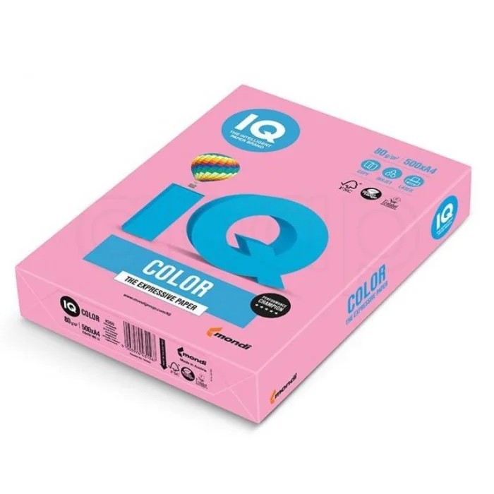 Speciální Cena Papír xerografický barevný IQ Color A380g25 (PI) růžový 500 listů