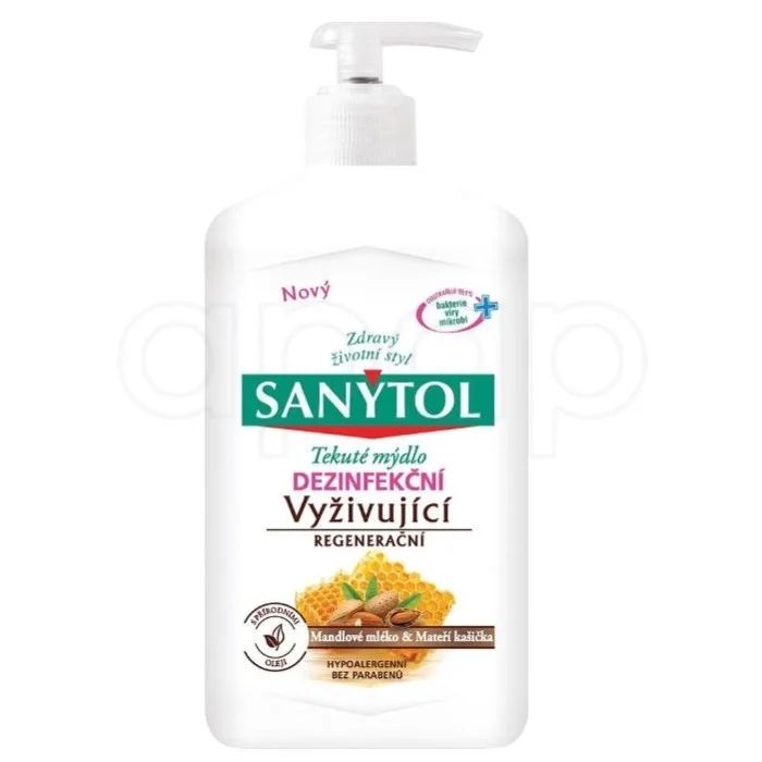 Sanytol mýdlo tekuté dezinfekční s pumpičkou 250mlVYŽIVUJÍCÍ Zlevněný