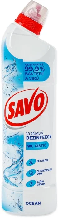 Akční Nabídka Savo WC čističoceán dezinfekce700ml