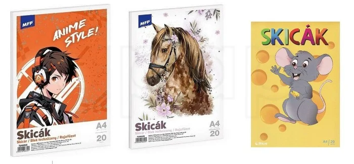 SkicákA4 20 listů Dokud Zásoby Vydrží