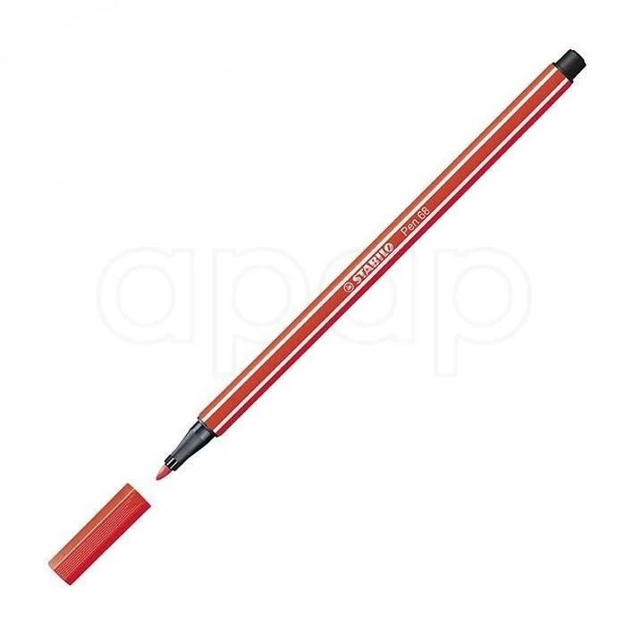 Aktuální STABILO fix 1,0mm PEN 68červený světle 68/40