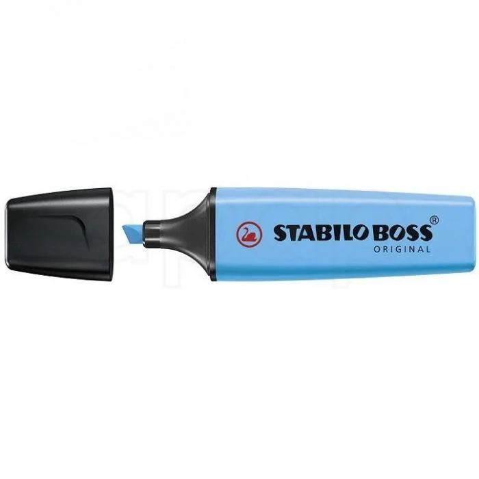 Oblíbený STABILO zvýrazňovač BOSS ORIGINAL modrý 70/31