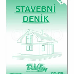 Stavební deník A4 NCR číslovaný3x15 listů RVD 9568+ Nakupujte Hned