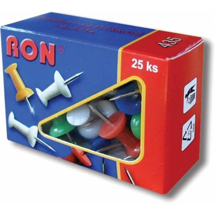 Super Cena Špendlíky do korkuVáleček 25 ks 435 mix barev