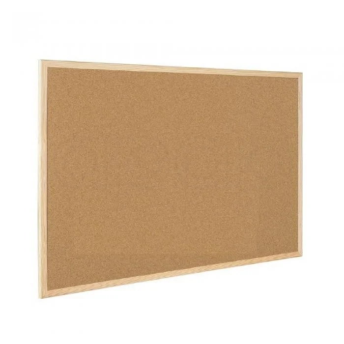 Tabule korková dřevěný rám 60x40cm Bezpečná Platba