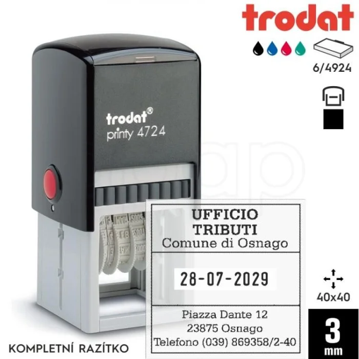 Razítko TRODAT 4724 s datumkou Nejlepší Volba