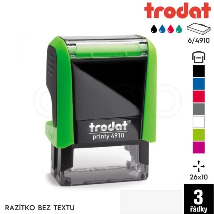 Cenová Bomba TRODAT 4910tělo razítka 26x9mm