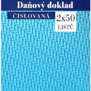Dokud Zásoby Vydrží Účtenka za hotové NCR číslovaná2x50 listů Msk 62
