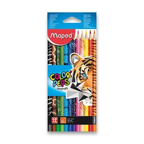 Odeslání Ihned Pastelky Maped Color´Peps Animals - 12 barev