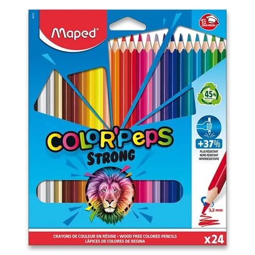 Maped PastelkyColor'Peps Strong 24 barev Hit Sezóny