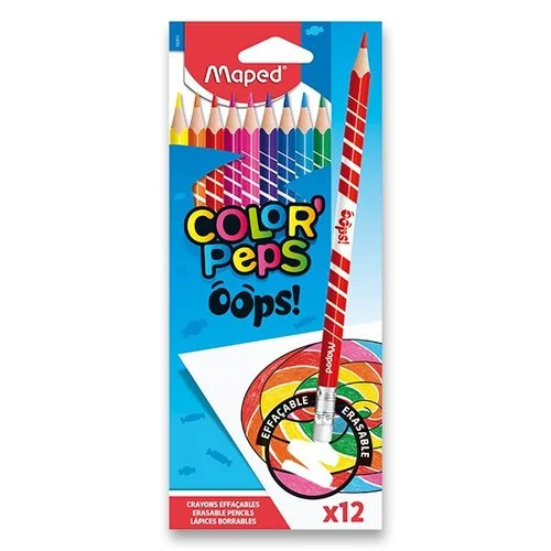 Maped PastelkyColor'Peps Oops 12 barev Akce