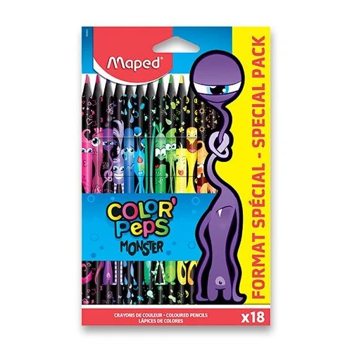 Top Prodej Pastelky Maped Color'Peps Monster 18 barev