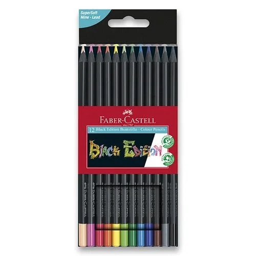 Faber-Castell PastelkyBlack Edition 12 barev Horká Nabídka