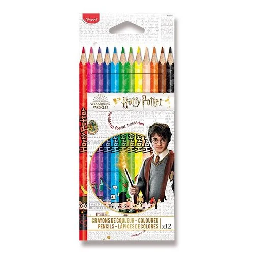 Pastelky Maped Color'Peps Harry Potter 12 barev Horká Nabídka