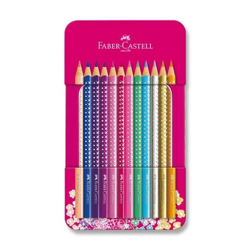 Faber-Castell PastelkySparkle 12 barev Autentický