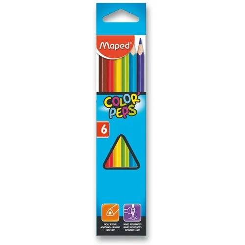 Top Prodej Pastelky MAPED Color´Peps, 6 barev